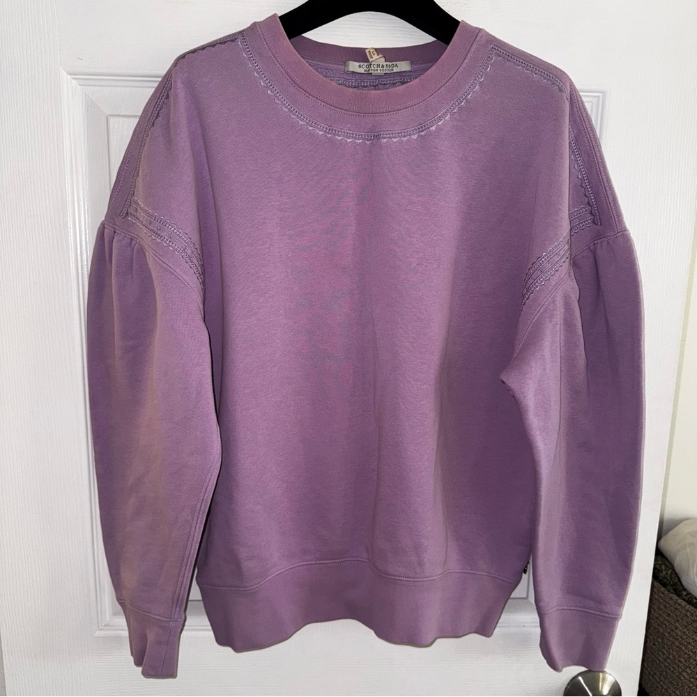 Lavender Lilac Crewneck Sweatshirt